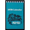 Image 1 : MAI KAI 1978 ANNUAL FULLY ILLUSTRATED 12 MONTH CALENDAR.