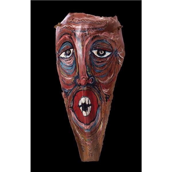 LEROY SCHMALTZ - PAINTED PALM SPATHE -  JUST ANOTHER FACE IN THE CROWD .