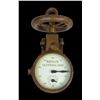 Image 1 : BRASS SHIP'S GAUGE "NEGUS TEAFFRAIL LOG" WHITE DIAL.