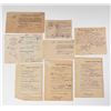 Image 1 : 10 RUSSIAN DEATH NOTICE DOCUMENTS