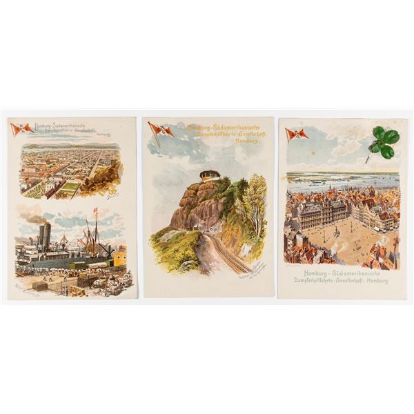 HAMBURG SOUTH AMERICAN CRUISE LINE MENUS (3)