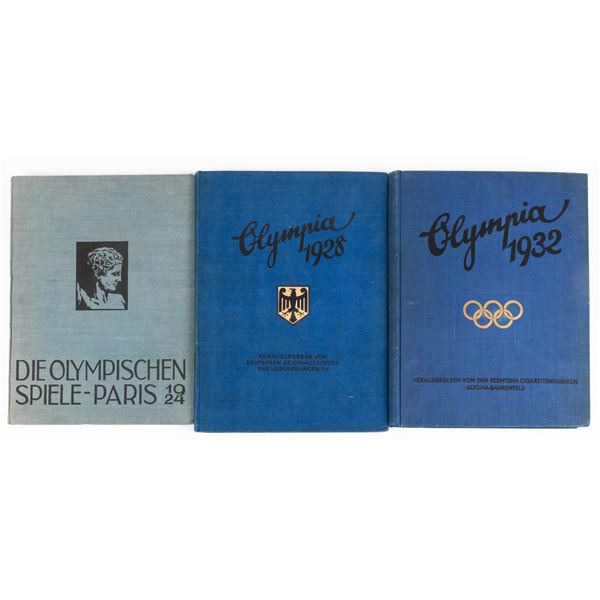 3 GERMAN OLYMPIC GAMES ALBUMS