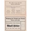 Image 1 : ADOLF HITLER ELECTION BALLOTS (2)