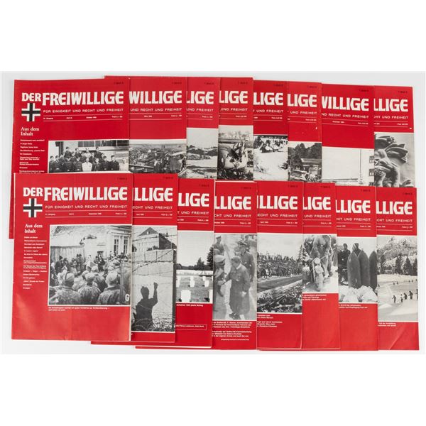 DER FREIWILLIGE WAFFEN-SS MAGAZINES (16)