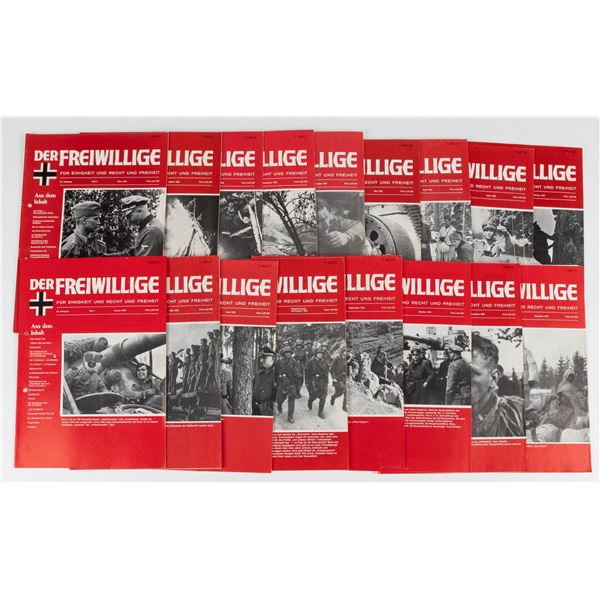 DER FREIWILLIGE WAFFEN-SS MAGAZINES (17)