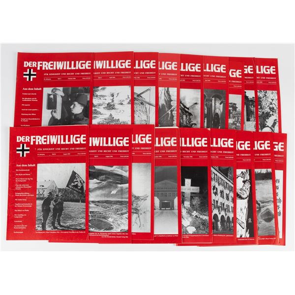 DER FREIWILLIGE WAFFEN-SS MAGAZINES (18)