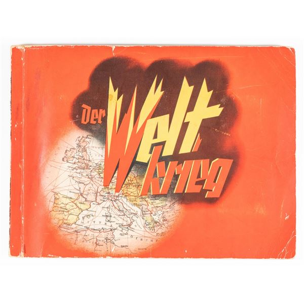DER WELTKRIEG GERMAN CIGARETTE CARD ALBUM