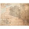 Image 1 : WWI LARGE MAP OF THE WESTERN FRONT