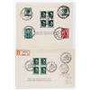 Image 1 : WWII THIRD REICH STAMPS CANCELLED ON HITLERS BIRTHDAY (12)