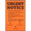 Image 1 : WWII URGENT NOTICE FINAL PHASES OF WAR IN JAPAN POSTER