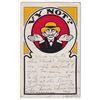 Image 1 : YIDDISH POSTCARD - VY NOT?