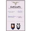 Image 1 : LUFTWAFFE NIGHTFIGHTER ACES AUTOGRAPHS