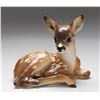 Image 1 : ALLACH PAINTED LYING FAWN #41 BY THEODOR KARNER