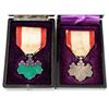 Image 1 : 2 CASED ORDERS OF THE RISING SUN 7TH & 8TH CLASS MEDALS