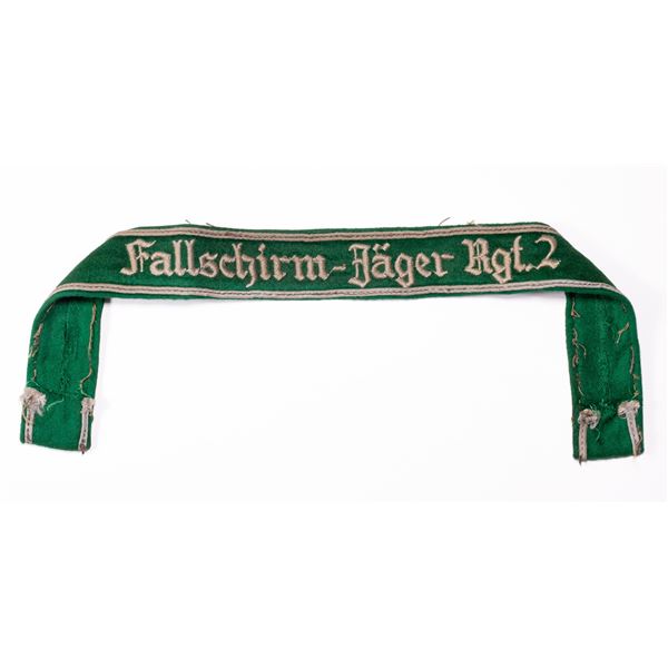 FALLSCHIRM-JAGER REGIMENT 2 CUFFTITLE