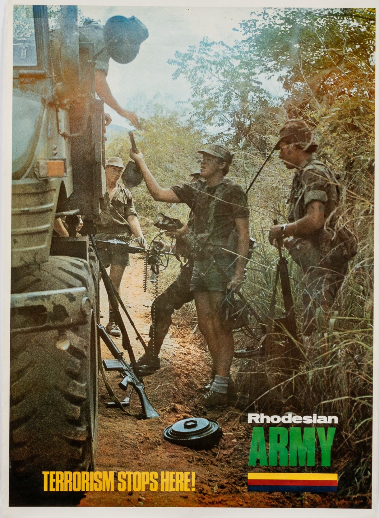 RHODESIAN ARMY POSTER