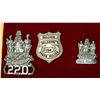 Image 2 : DELAWARE STATE POLICE BADGES (4)