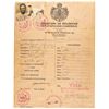 Image 1 : EARLY ROMANIAN PASSPORT