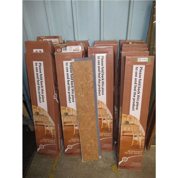 *18X THE BID PRICE - Cases of floor planks - Allure Lisbon Cork Light (16 planks per case)