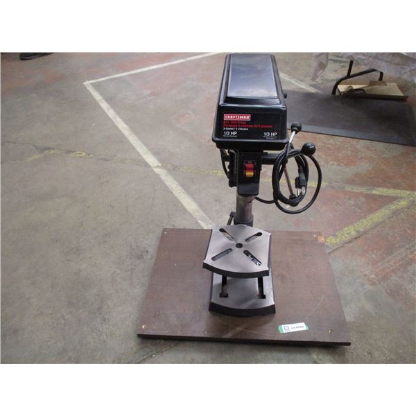 *Craftsman 8" Drill Press 1/3 HP - working