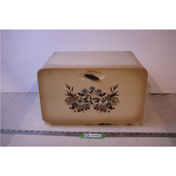 Tin Vintage Bread Box