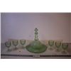 Image 1 : Sandwich Pattern Decanter Set