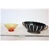 Image 1 : Black and White Centerpiece Vase +Bowl