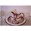 Image 2 : Pitcher and Wash Bowl, (2) Vases, Rose Bowl, and Teapot