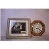 Image 5 : Framed Picture, Wall Hanger Art, Basket ?, Jewelry Stand, Clock and Candle Holder