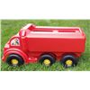 Image 1 : Plastic Truck/Trailer 27” long with 2 bags of plastic blocks inside