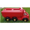 Image 2 : Plastic Truck/Trailer 27” long with 2 bags of plastic blocks inside