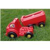 Image 4 : Plastic Truck/Trailer 27” long with 2 bags of plastic blocks inside