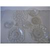 Image 2 : 11 pcs. Columbia Glass, incl. 2 butter plates with lids and 1 lg. Bowl not Col.