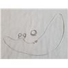 Image 7 : Chain, Ring, small Earrings - S.925