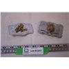 Image 1 : (2) Belt Buckles (Made in Japan)