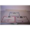 Image 1 : (3)Stock Certificates (1973/1974/1975)