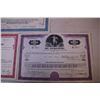 Image 4 : (3)Stock Certificates (1973/1974/1975)