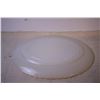 Image 2 : 15 1/2” Anchor Hocking Oval Milk Glass Platter