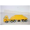 Image 2 : (2) Vintage Tonka Truck/Trailers w/ (2) Plastic Cars