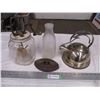 Image 1 : Butter churn, kettle, milk bottle, iron
