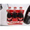 Image 2 : 6-pack of coca-cola + 1 litre coke + glasses