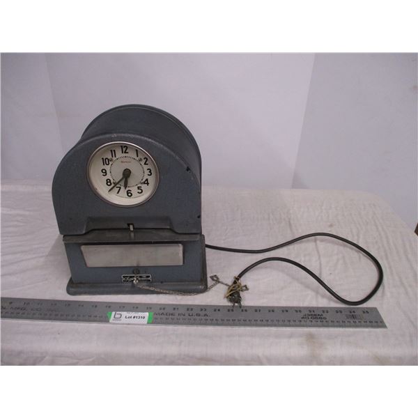 Simplex time clock 12