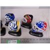 Image 4 : (7) 1990's Collectible Goalie Helmets