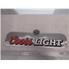 Image 1 : Coors light tin sign 26x7