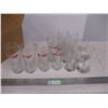 Image 1 : (12) Budweiser + molson + great western glasses