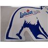 Image 2 : Labatt Lite Polar Bear tin sign - 26x22