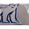 Image 3 : Labatt Lite Polar Bear tin sign - 26x22