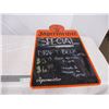 Image 1 : Jagermeister chalk board 20x36 (hard plastic)