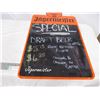 Image 3 : Jagermeister chalk board 20x36 (hard plastic)