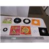 Image 1 : (8) Lot of 45 + 33 1/3 kids records
